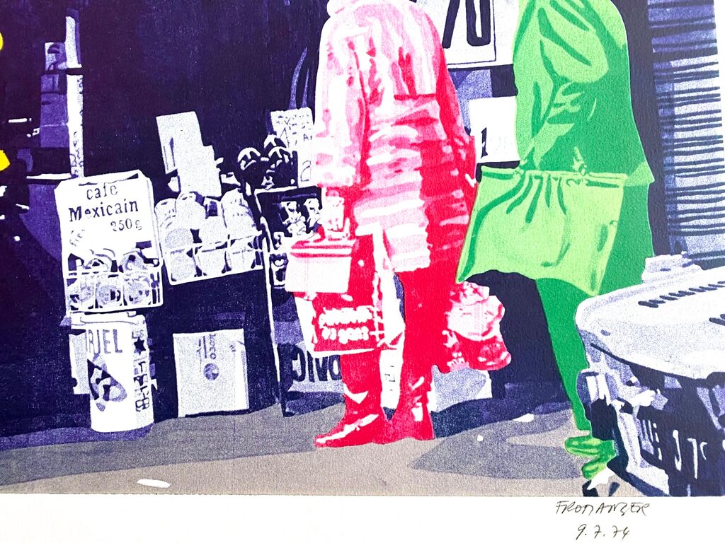 La vie est une marchandise by Gérard Fromanger, 1974 (view 3)