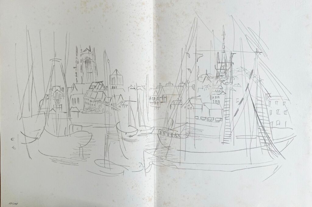 Les Côtes Normandes de Raoul Dufy, 1961