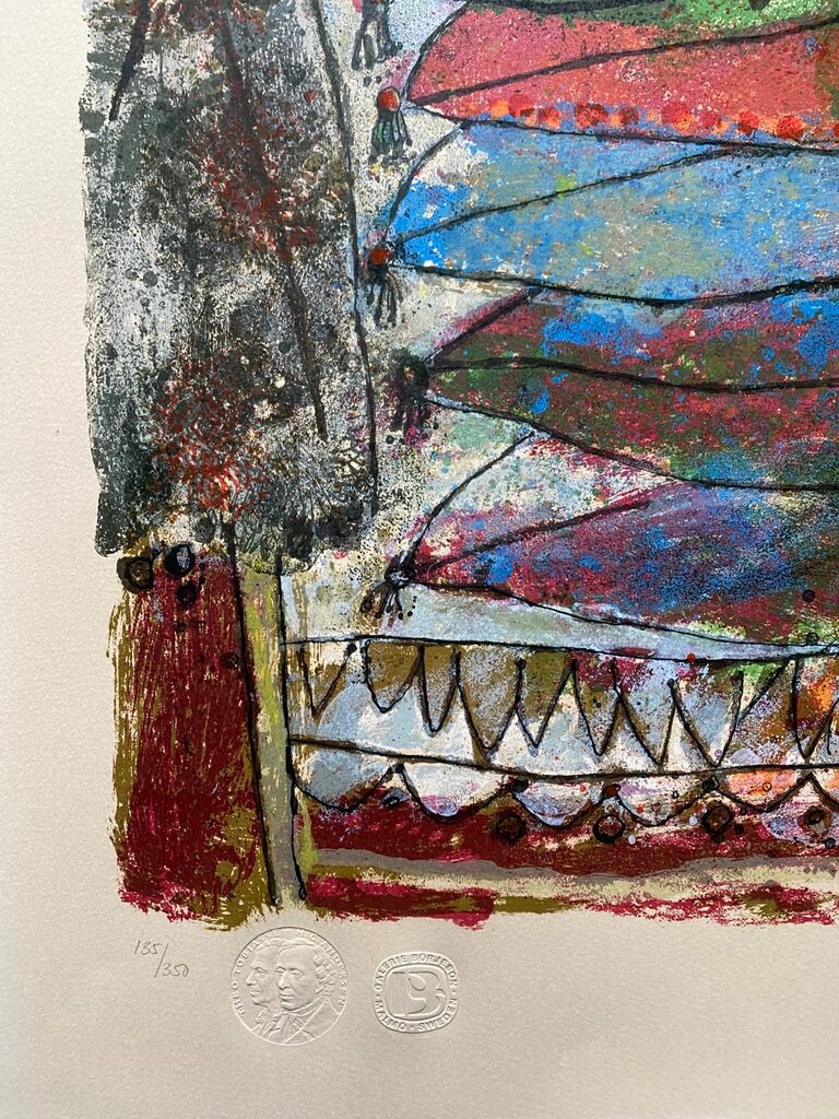 La Princesse et le petit pois (The Princess and the Pea) by Theo Tobiasse, 1978 (view 3)