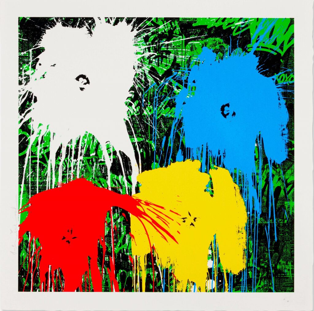 Flowarh$ de Mr. Brainwash, 2021