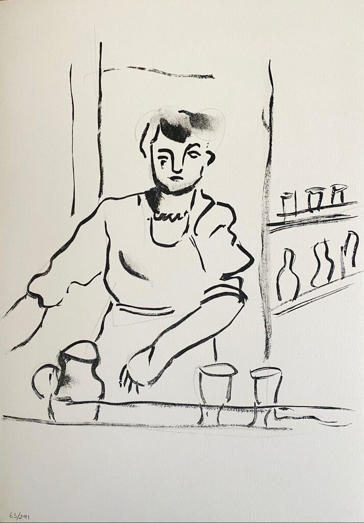 La serveuse de Fernand Léger, 1960