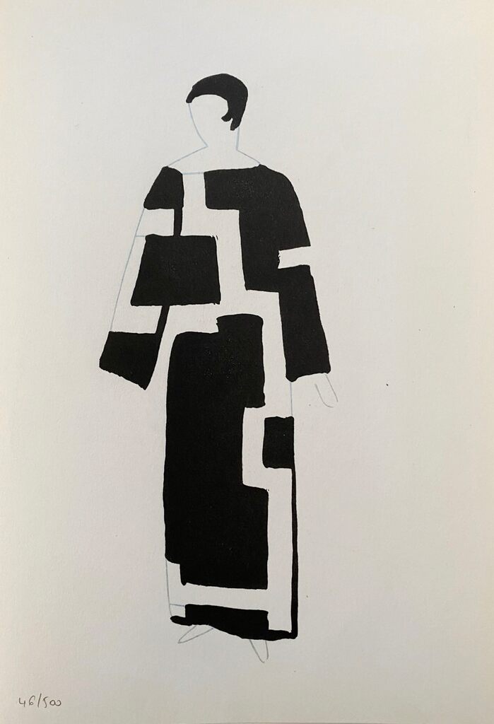 Tableaux vivants 7 de Sonia Delaunay, 1969