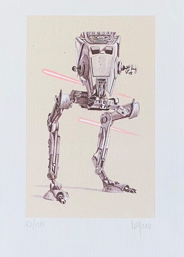 AT-ST by Miguel Angel Alfaro Rey, c. 2020