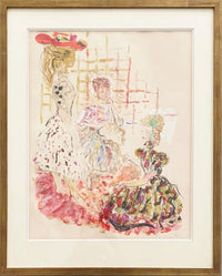 Elégantes de Constantin Andreevitch Terechkovitch, vers 1950
