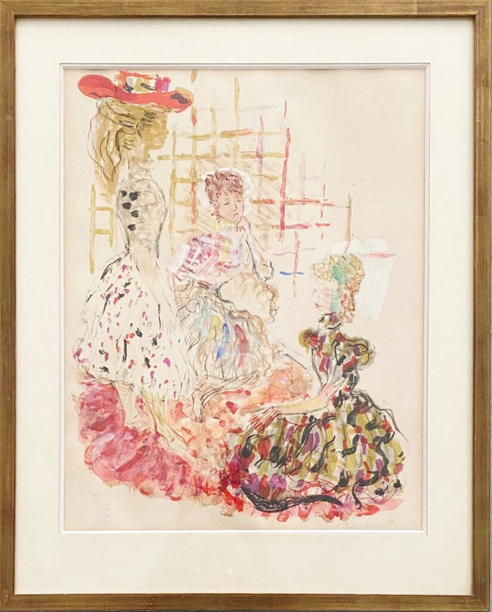 Elégantes de Constantin Andreevitch Terechkovitch, vers 1950