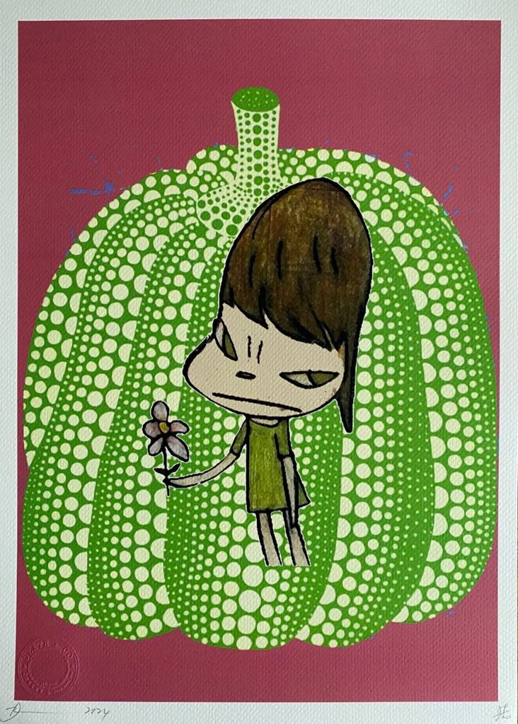 Kusama Angry Girl by Death NYC, 2024