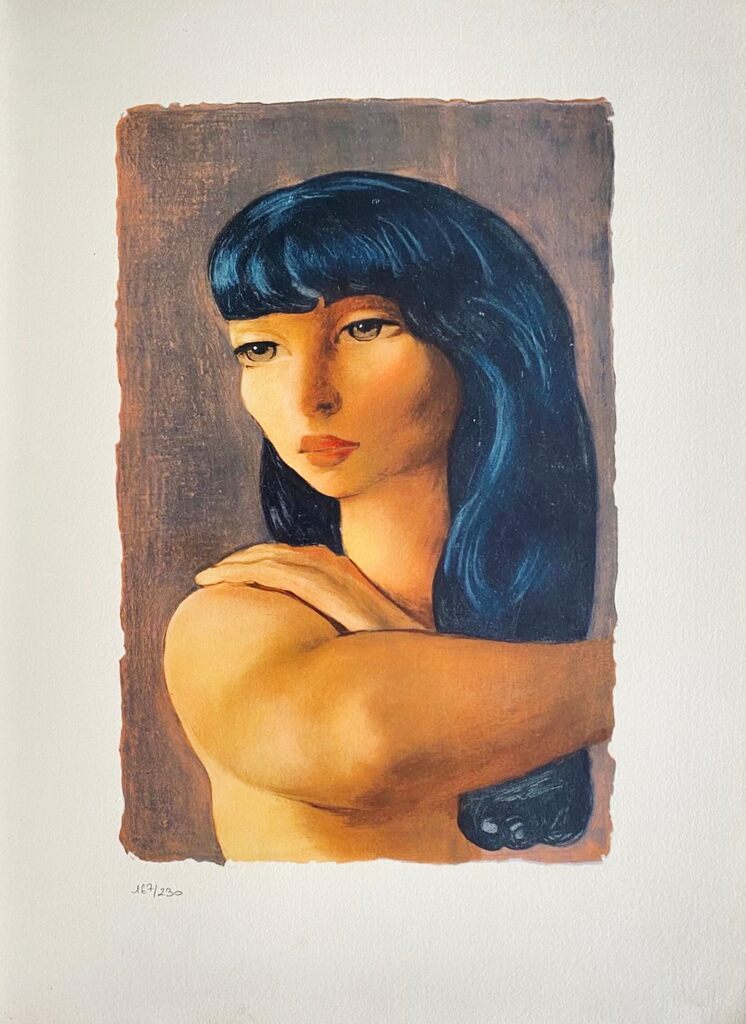La nouvelle Esméralda by Moïse Kisling, 1959