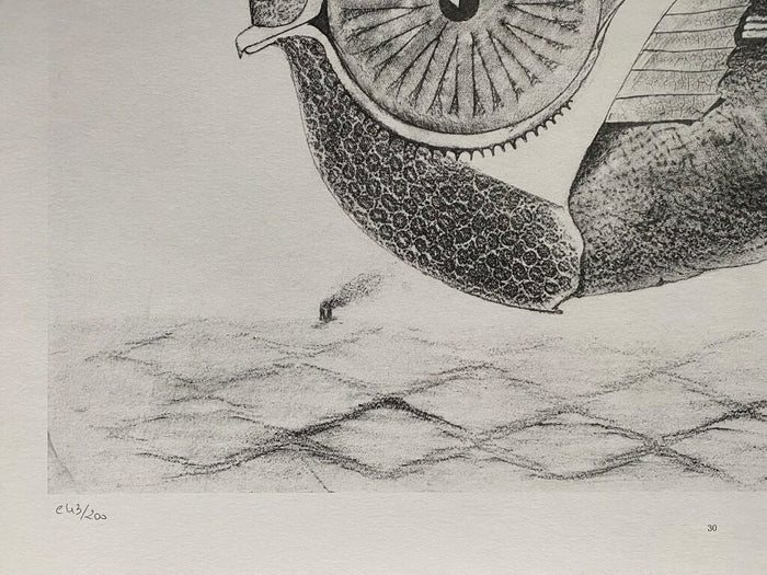 The Fugitive (L'Évadé) de Max Ernst, 1972 (vue 2)