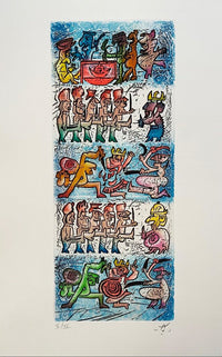 Ubu roi IV by Roberto Matta, 1982