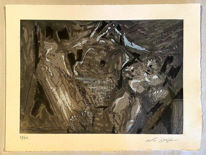 Le mort by André Masson, 1964