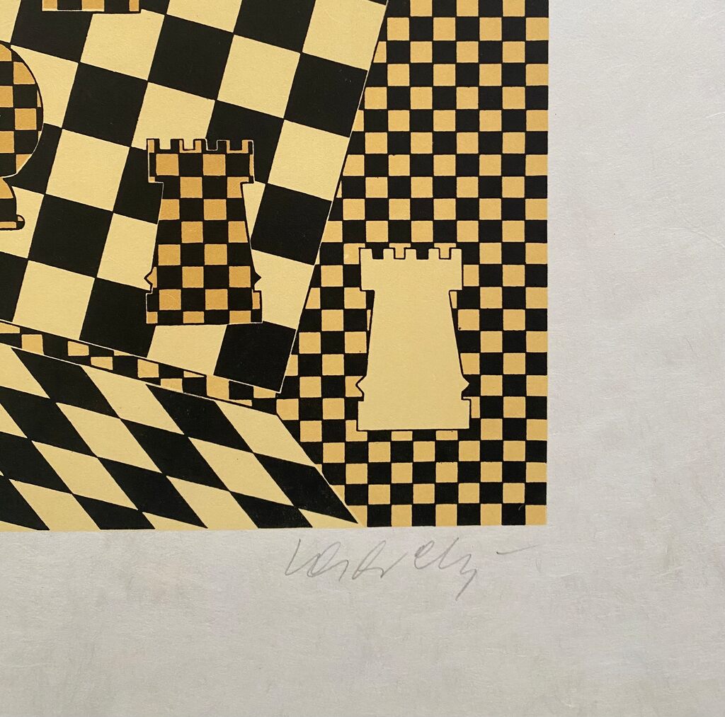 L'échiquier by Victor Vasarely, 1935 (view 3)