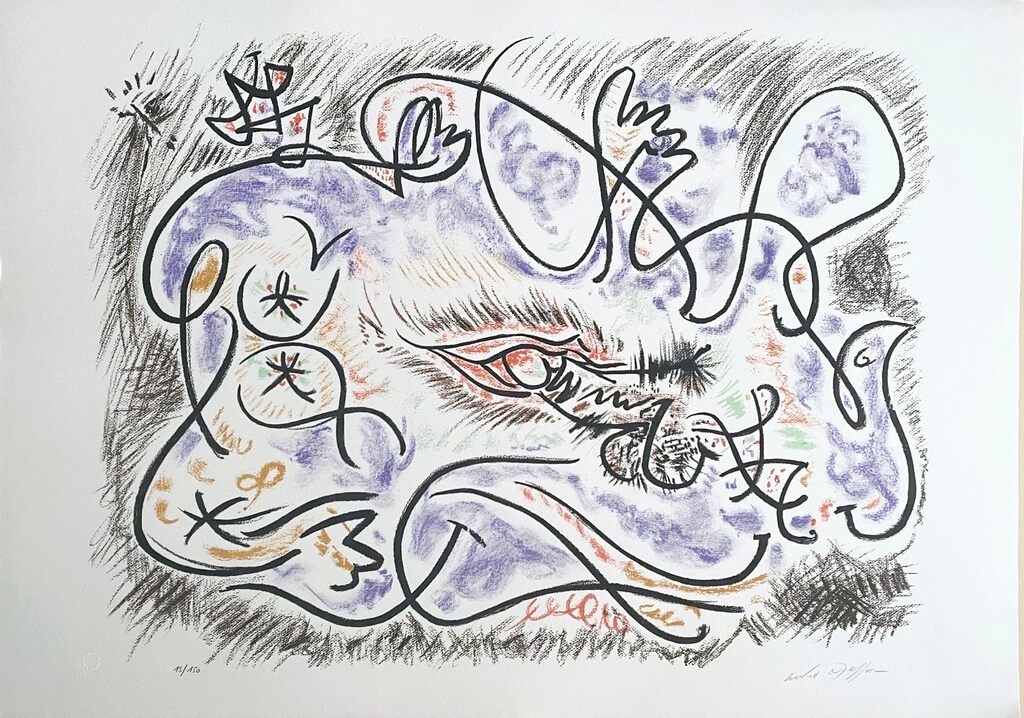 Mythologie sexuelle by André Masson, 1975