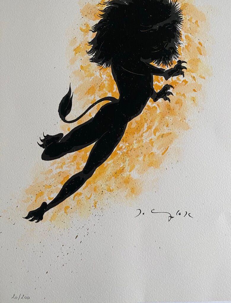 Lion (Leo) by Frédéric Delanglade, 1968 (view 2)