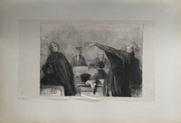 Court Scene by Honoré Daumier, 1918 (view 2)