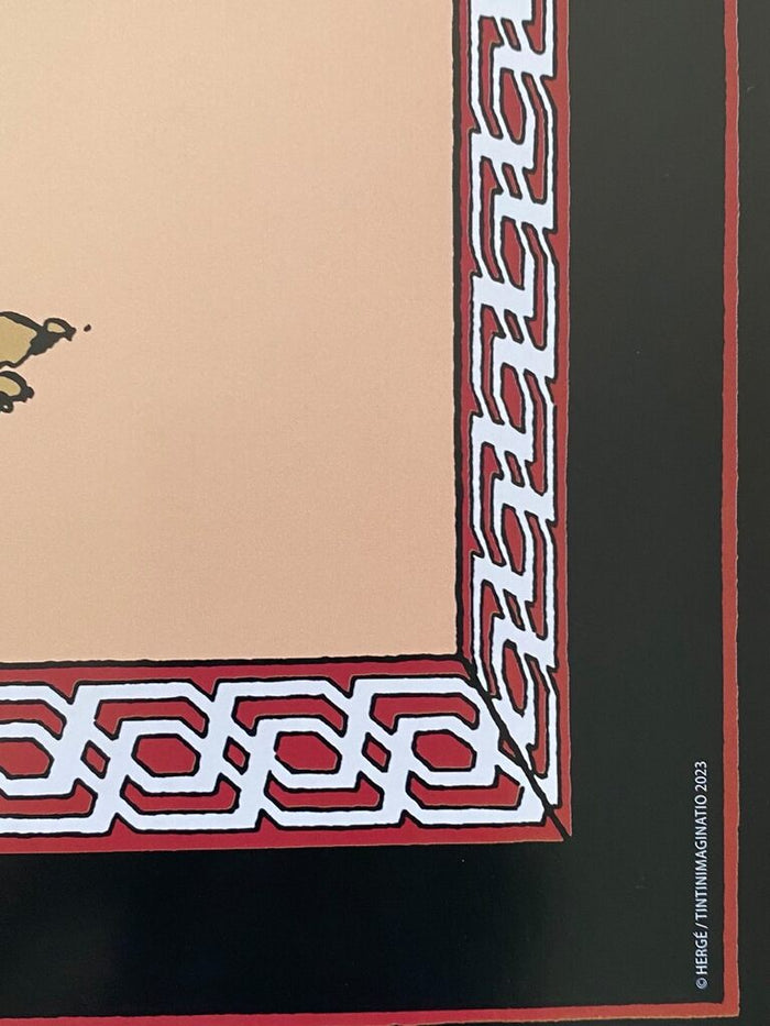 Les Aventures de Tintin: Au Pays de l'or noir de Hergé, 2023 (vue 2)