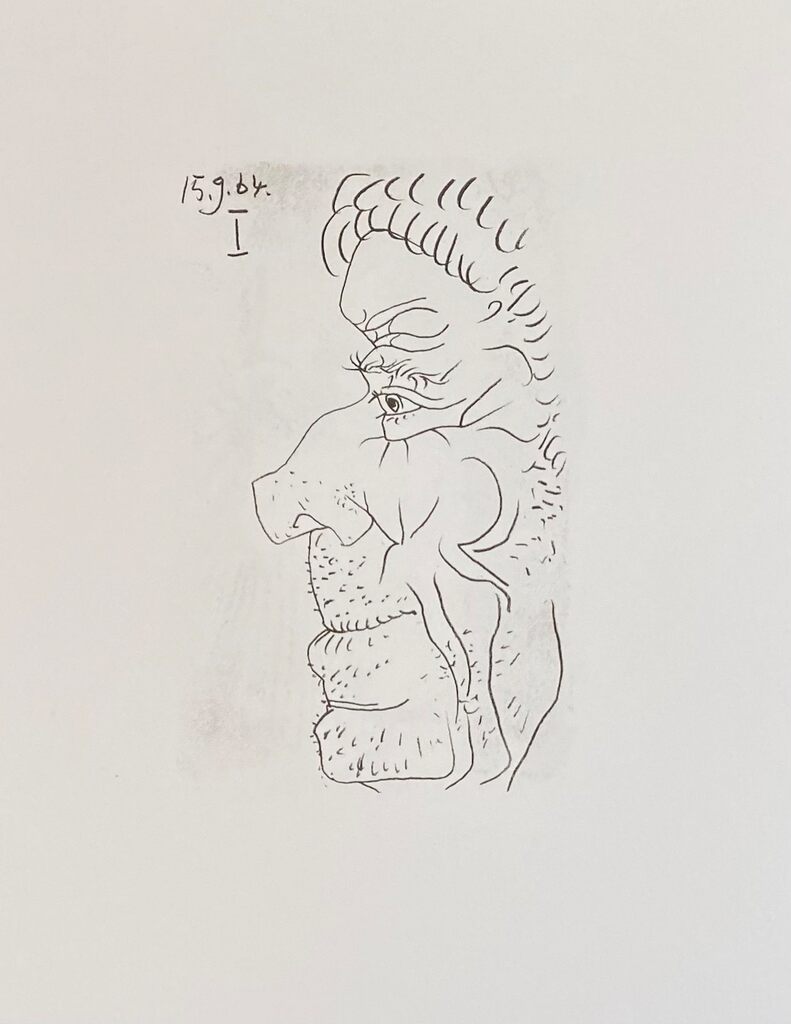 Le Goût du Bonheur de Pablo Picasso, 1970