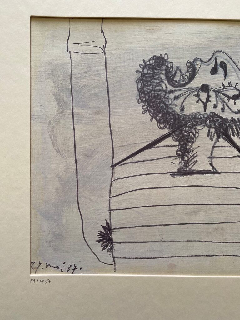 Guernica Study by Pablo Picasso, 1990 (view 2)