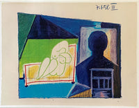 La chute d'Icare, 7.1.58IV de Pablo Picasso, 1972
