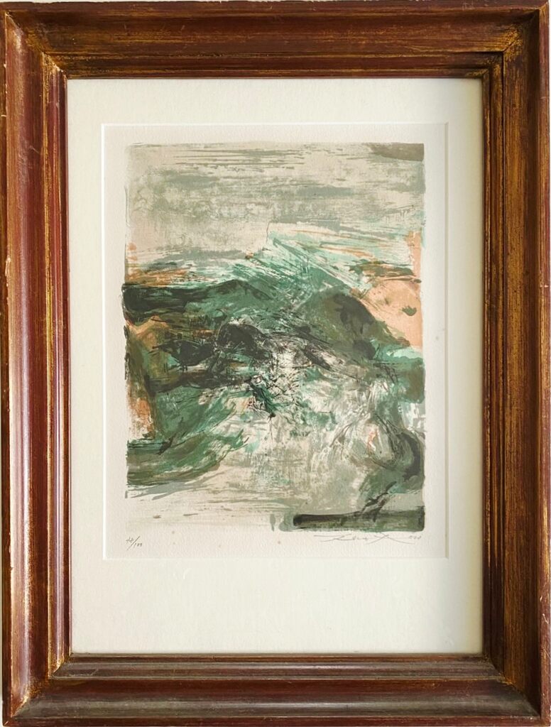Poligrafa XV Anys by Zao Wou-Ki 趙無極, 1978
