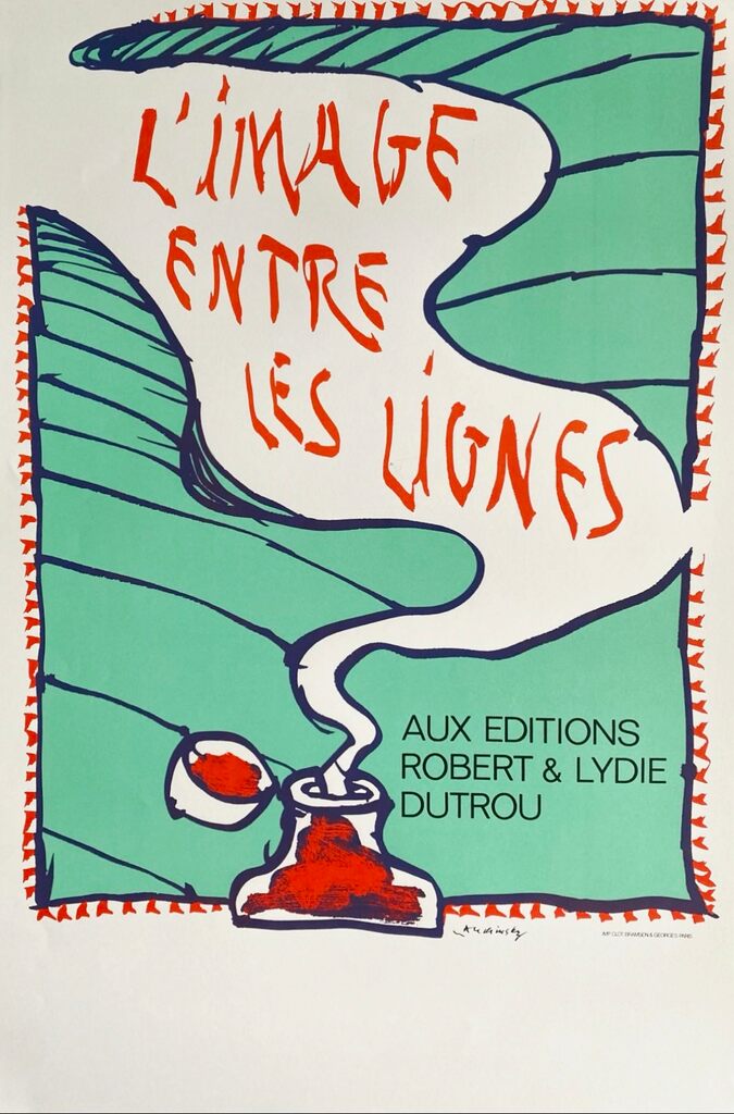 L'image entre les lignes de Pierre Alechinsky, 1993