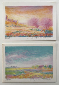 Paysage rural by Jean Fernand, c. 1990