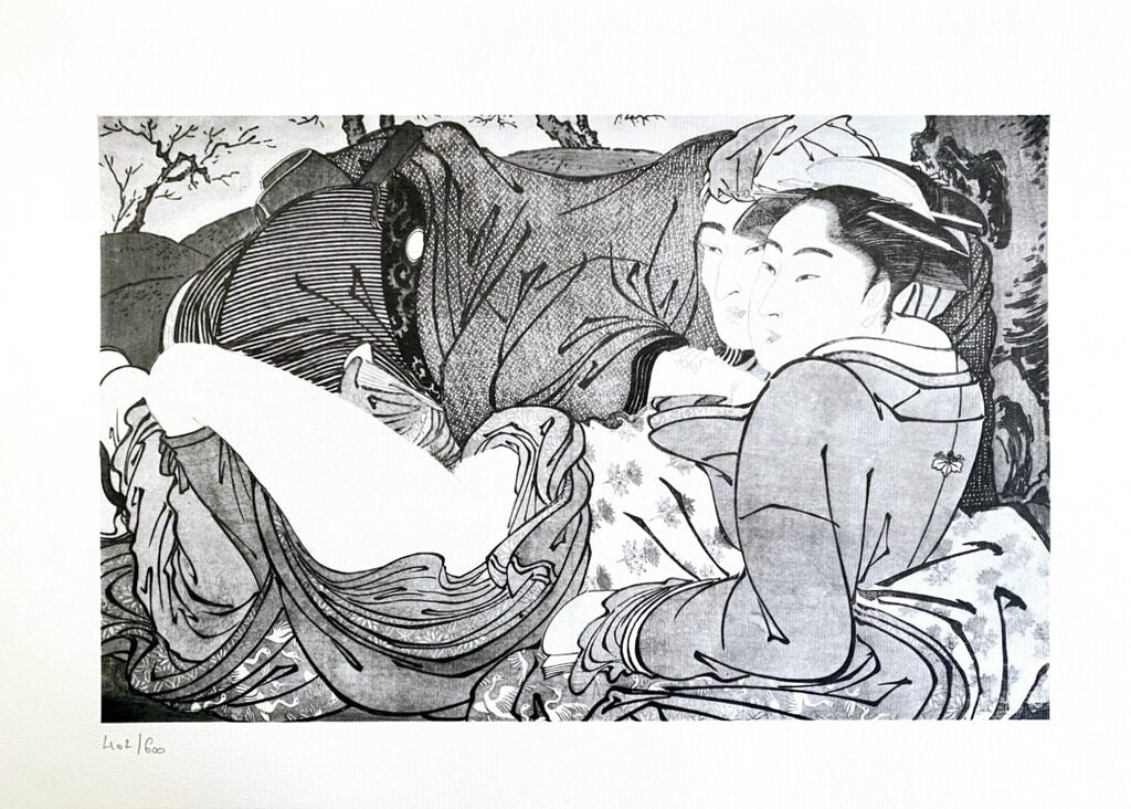 Japanese Shunga de Kitagawa Utamaro, 1961