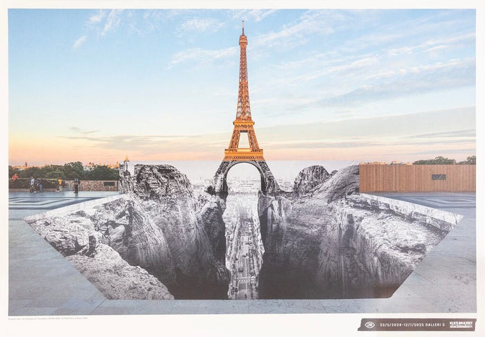 Eiffeltower, Les falaises du Trocadero, 28 mai 2021 de JR, 2024-205