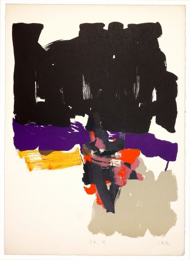 Composition de Jean Miotte, 1970