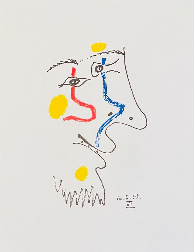 Le Goût du Bonheur de Pablo Picasso, 1970