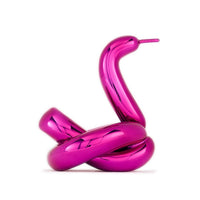 Set of 3 Balloon Animals (Violet Rabbit, Orange Monkey, Magenta Swan) by Jeff Koons, 2019 (view 3)