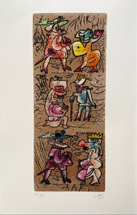 Ubu roi VII by Roberto Matta, 1982