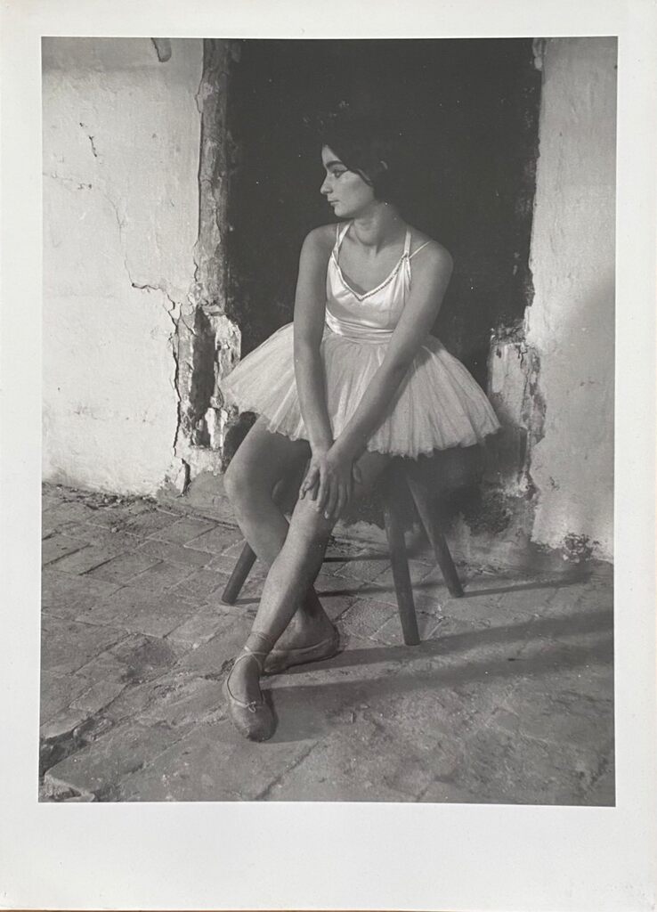 La danseuse, Arles by Lucien Clergue, 1955