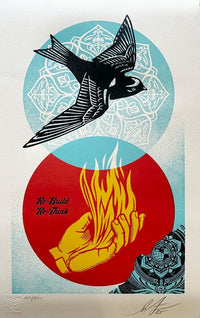Re-Build/Re-Think by Shepard Fairey, 2025