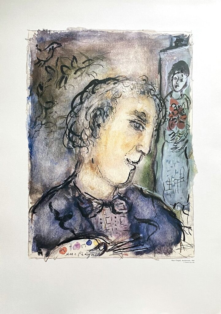 Autoportrait de Marc Chagall, vers 2010
