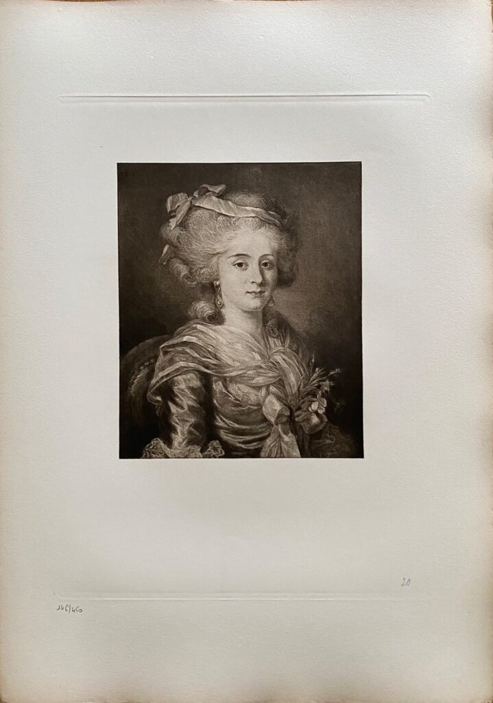 Portrait de Mme Clodion by Adélaïde Labille-Guiard, 1908
