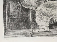 In the Stable of the Sphinx (Dans l'écurie du sphinx) by Max Ernst, 1972 (view 2)