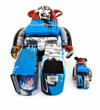 Basquiat Special 400% +100% de BE@RBRICK, 2023 (vue 3)
