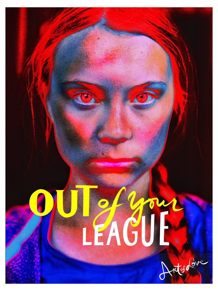 Out of your League (Greta Thunberg) by Pellarose, 2024