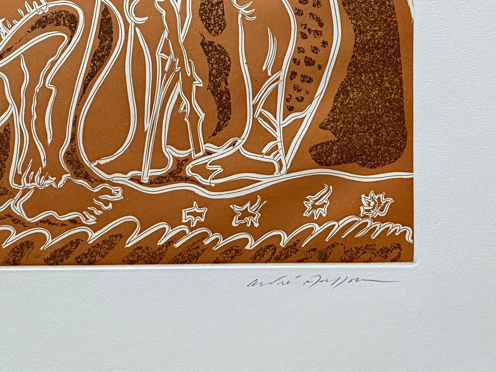 Reconnaissance par le porcher d'André Masson, 1978 (vue 3)