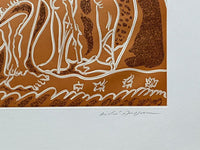 Reconnaissance par le porcher d'André Masson, 1978 (vue 3)