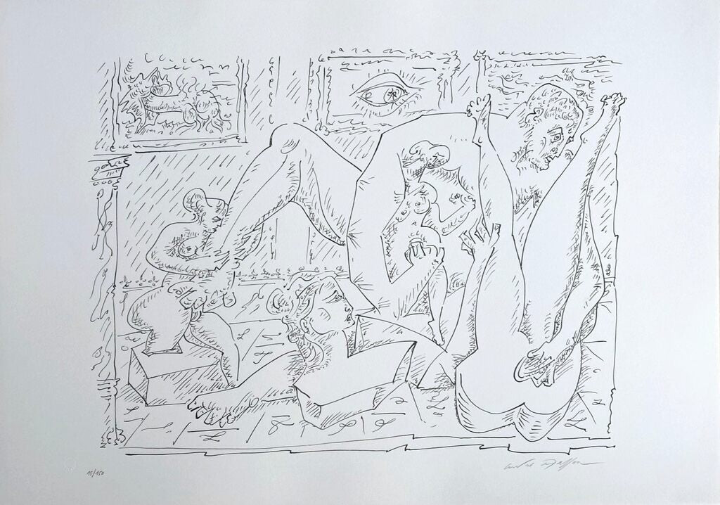 Mythologie sexuelle by André Masson, 1975