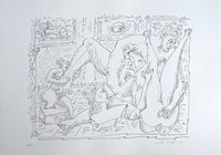 Mythologie sexuelle by André Masson, 1975