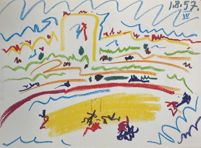 Toros y Toreros IV by Pablo Picasso, 1961