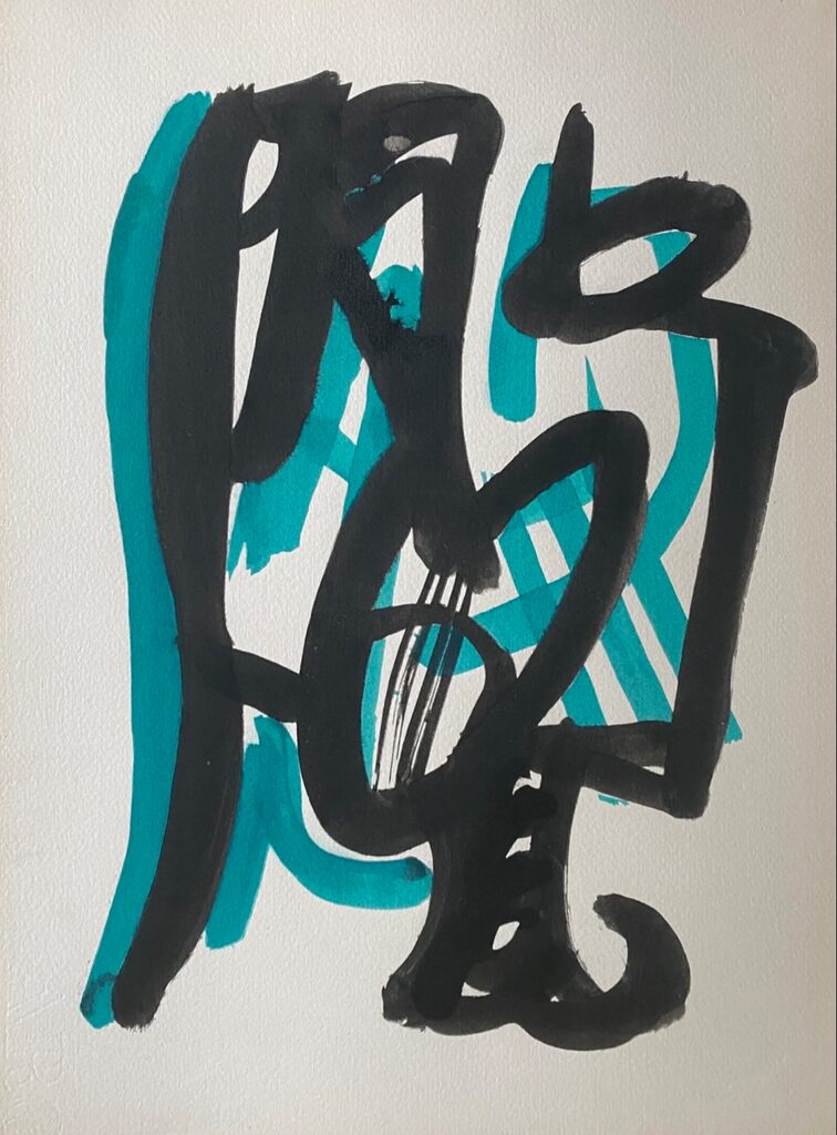 Les miroirs du Roi Salomon by Jean-Michel Atlan, 1962