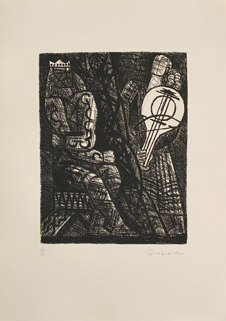 Macbeth: Remords de Macbeth by Marcel Gromaire, 1958