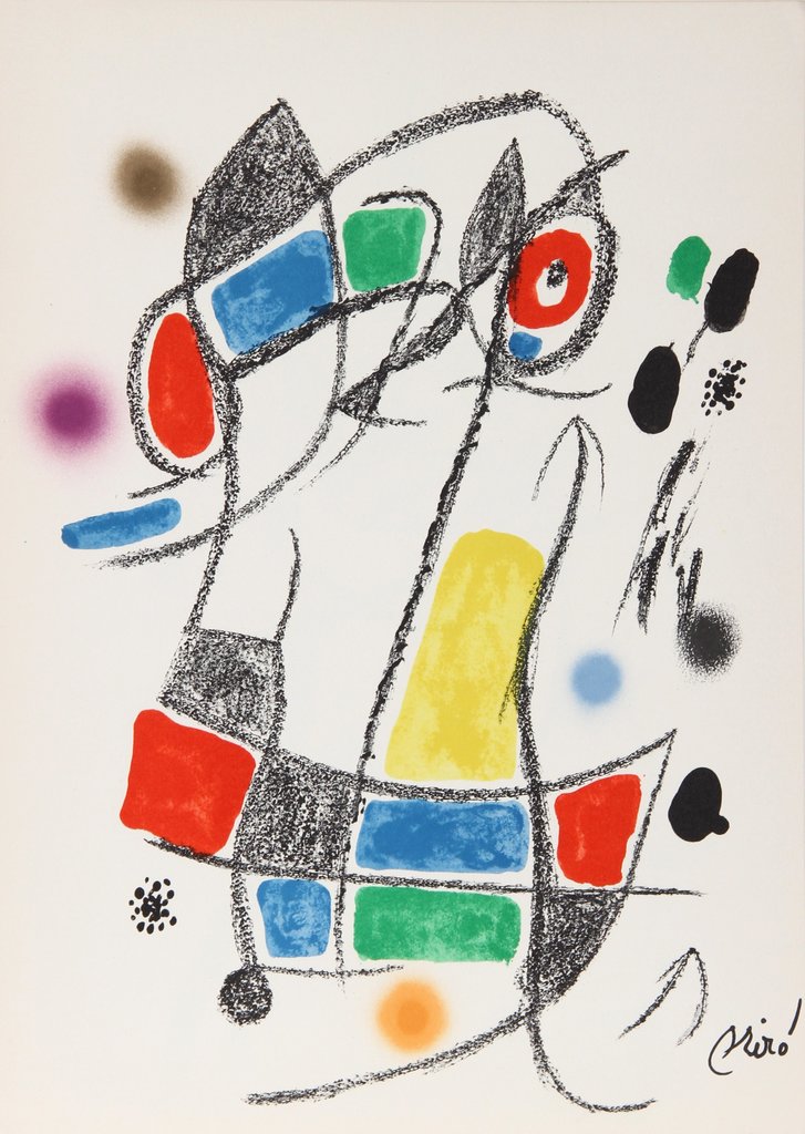 Maravillas con Variaciones Acrósticas 1 by Joan Miró, 1975