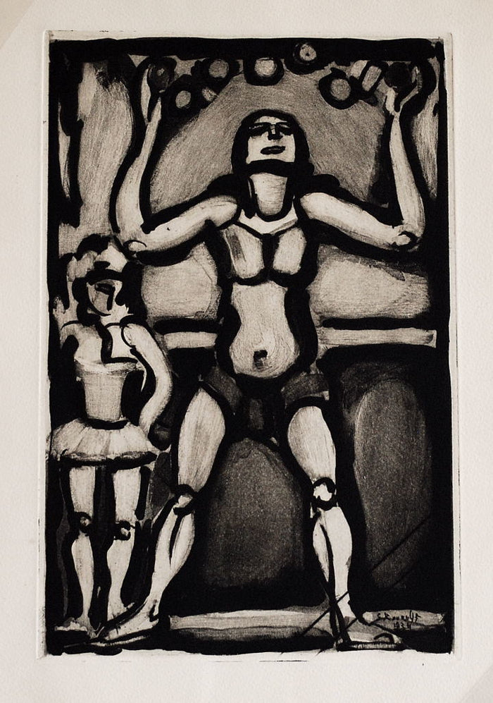Le jongleur de Georges Rouault, 1934