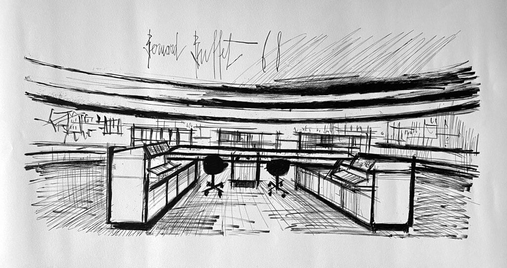 Control Room, Siemens de Bernard Buffet, 1968