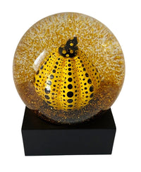 Pumpkin Snow Globe by Yayoi Kusama, 2018 (view 2)