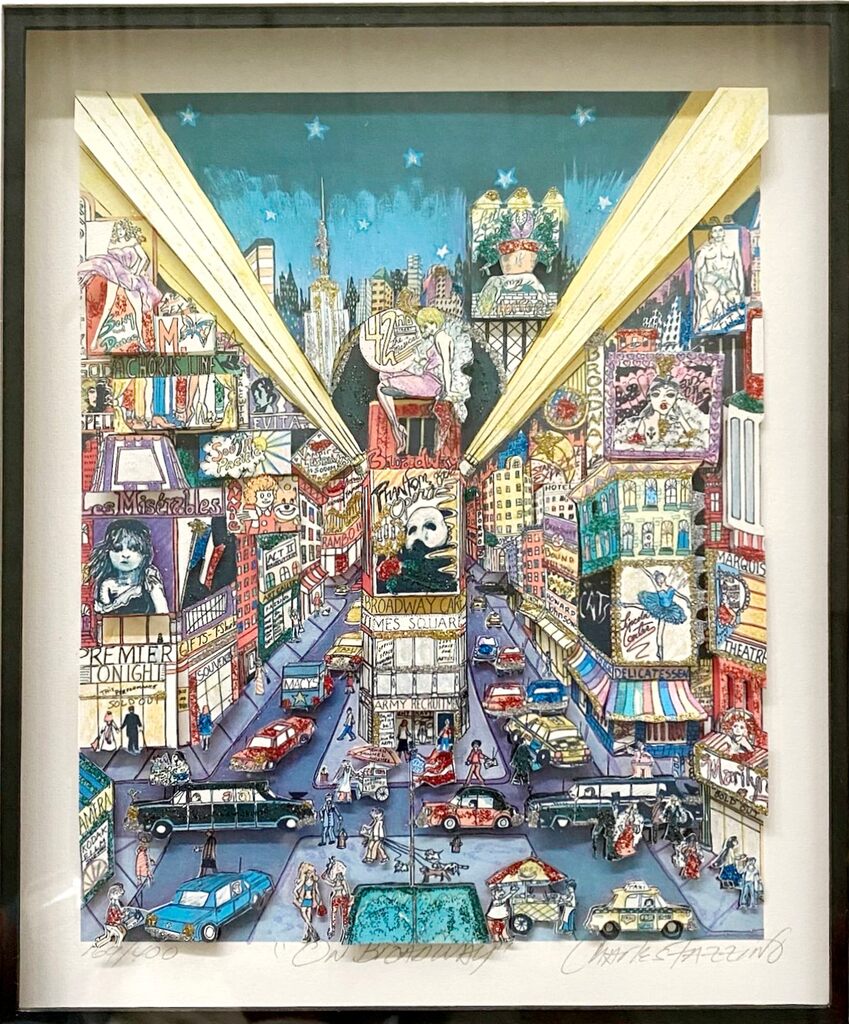 On Broadway de Charles Fazzino, 1991 (vue 2)
